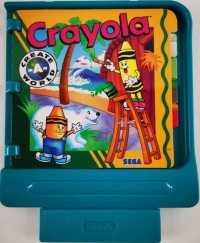 Crayola Crayons: Create A World (blue cart) Box Art