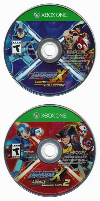 Mega Man X Legacy Collection + Mega Man X Legacy Collection 2 Box Art