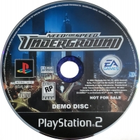 Need for Speed: Underground Demo CD Box Art