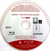 Pro Evolution Soccer 2014 - Promo Only (Not for Resale) Box Art