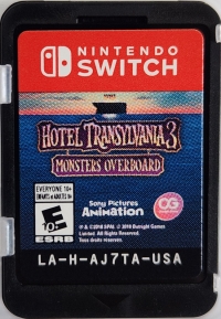 Hotel Transylvania 3: Monsters Overboard Box Art
