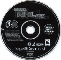NHL 2K - Sega All Stars Box Art