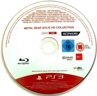 Metal Gear Solid HD Collection (Not for Resale) Box Art
