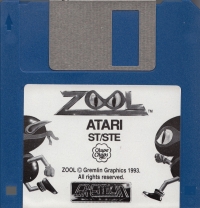 Zool: Ninja of the Nth Dimension (Zool forward cover) Box Art