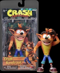 Crash Bandicoot Action Figure [NECA] Box Art