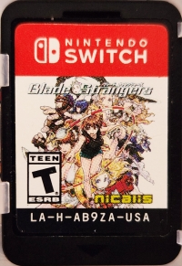 Blade Strangers (Curly Brace cover) Box Art