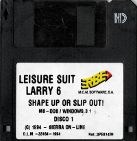 Leisure Suit Larry 6: Shape Up or Slip Out [ES] Box Art