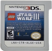 Lego Star Wars III: The Clone Wars Box Art