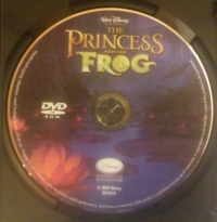Disney The Princess and The Frog Box Art