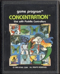 Game of Concentration, A (Picture Label) Box Art