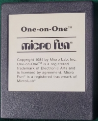 Julius Erving and Larry Bird Go One-on-One Box Art