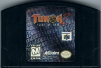 Turok 2: Seeds of Evil (black cartridge) Box Art