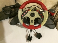 Mad Catz MC2 Universal Racing Wheel and Pedals (red) Box Art