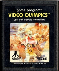Video Olympics (picture label) Box Art