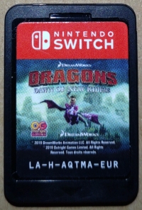 DreamWorks Dragons Dawn of New Riders Box Art