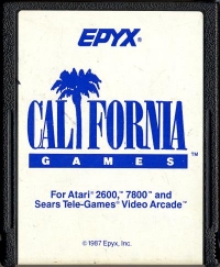 California Games Box Art