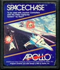 Spacechase (blue label) Box Art