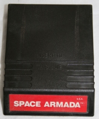 Space Armada (blue box) Box Art