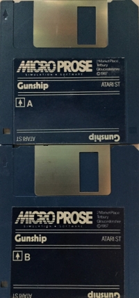 Gunship (gray box) Box Art