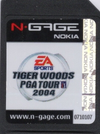 Tiger Woods PGA Tour 2004 Box Art