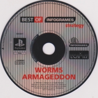 Worms Armageddon - Best of Infogrames Strategy Box Art