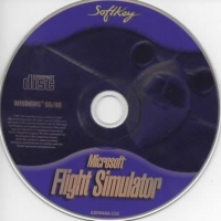 Microsoft Flight Simulator (SoftKey) Box Art