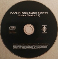 PlayStation 3 System Software Update (Version 2.0) [NL] Box Art