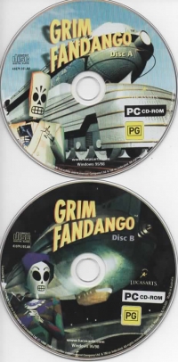 Grim Fandango - Lucasarts Classic Box Art