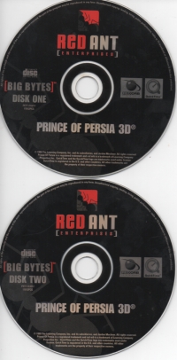 Prince of Persia 3D - Big Bytes Box Art