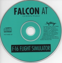 Falcon A.T: F-16 Flight Simulator - Softkey Platinum Box Art