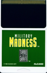 Military Madness Box Art