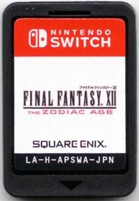 Final Fantasy XII: The Zodiac Age Box Art