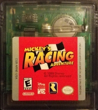 Mickey's Racing Adventure Box Art