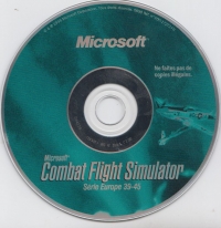 Microsoft Combat Flight Simulator: Série Europe 39-45 Box Art