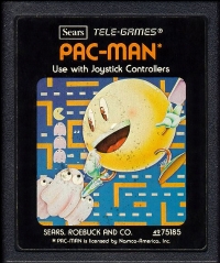 Pac-Man (Sears Tele-Games) Box Art