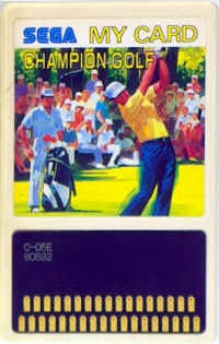 Champion Golf (C-05E) Box Art