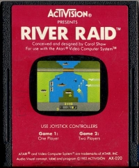 River Raid (Picture Label) Box Art