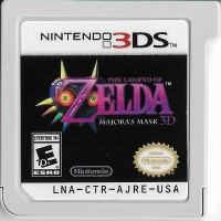 Legend of Zelda, The: Majora's Mask 3D - Nintendo Selects Box Art