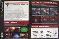 Red Faction promotional pamphlet Box Art