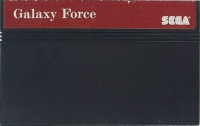 Galaxy Force (Sega®) Box Art