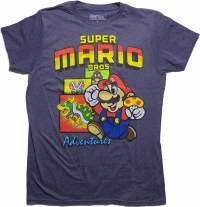 Super Mario Bros. Adventures Graphic T-Shirt Box Art
