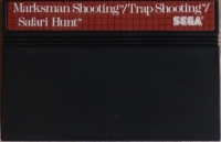 Marksman Shooting / Trap Shooting / Safari Hunt [UK] Box Art