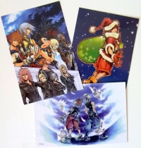 Kingdom Hearts Re:Chain of Memories postcards Box Art