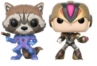 Funko POP! Games: Marvel vs. Capcom Infinite - Rocket vs Mega Man X (Player 2) Box Art