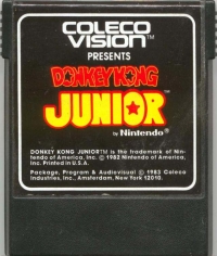 Donkey Kong Junior Box Art