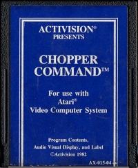Chopper Command (blue text label) Box Art
