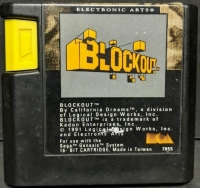 Blockout (gray label) Box Art