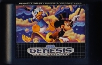 World of Illusion Starring Mickey Mouse and Donald Duck (USA cart) Box Art