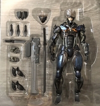 Metal Gear Rising: Revengeance - Raiden Play Arts Kai Action Figure (Black Armor ver.) Box Art