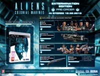 Aliens: Colonial Marines - Extermination Edition Box Art